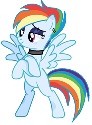 Size: 752x1020 | Tagged: safe, artist:princess-kitsune-tsu, oc, oc only, pegasus, pony, base used, bipedal, crossed arms, female, mare, not rainbow dash, offspring, parent:rainbow dash, parent:soarin', parents:soarindash, pegasus oc, simple background, solo, transparent background