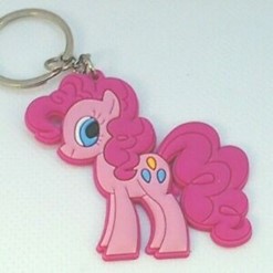 Size: 247x247 | Tagged: artist needed, safe, pinkie pie, earth pony, pony, g4, cute, keychain, photo, solo