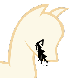 Size: 1936x1980 | Tagged: safe, artist:amgiwolf, oc, oc only, oc:nopony, pony, bust, mannequin, simple background, solo, transparent background