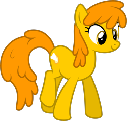 Size: 4217x4000 | Tagged: safe, artist:melisareb, oc, oc only, oc:marigold sunshine, earth pony, pony, absurd resolution, female, mare, show accurate, simple background, solo, transparent background, vector