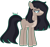 Size: 1570x1467 | Tagged: safe, artist:kurosawakuro, oc, oc only, earth pony, pony, base used, female, mare, offspring, parent:marble pie, parent:trouble shoes, parents:marbleshoes, show accurate, simple background, solo, transparent background