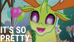 Size: 1920x1080 | Tagged: safe, edit, edited screencap, editor:quoterific, screencap, thorax, changedling, changeling, g4, triple threat, cute, fire, king thorax, male, open mouth, solo, thorabetes