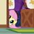 Size: 670x670 | Tagged: safe, screencap, fluttershy, pegasus, pony, g4, scare master, cropped, cute, female, hiding, mare, shyabetes, solo