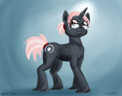 Size: 1400x1100 | Tagged: safe, artist:rockhoppr3, oc, oc only, oc:castalight, pony, unicorn, female, glasses, looking at you, mare, simple background, solo, unshorn fetlocks