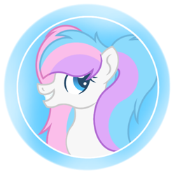 Size: 536x536 | Tagged: safe, artist:emeriss96, oc, oc:white tail, pony, pigtails, simple background, smiling