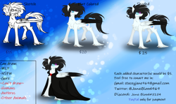 Size: 5285x3145 | Tagged: safe, artist:janeblood969, oc, oc:jane blood, pegasus, pony, advertisement, commission info, female, mare