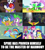 Size: 500x560 | Tagged: safe, edit, edited screencap, screencap, applejack, fluttershy, pinkie pie, princess ember, rainbow dash, rarity, shining armor, spike, thorax, twilight sparkle, alicorn, changeling, dragon, earth pony, pegasus, pony, unicorn, friendship is magic, g4, gauntlet of fire, inspiration manifestation, secret of my excess, sparkle's seven, the times they are a changeling, big crown thingy, caption, element of generosity, element of honesty, element of kindness, element of laughter, element of loyalty, element of magic, elements of harmony, fire ruby, gem, golden oaks library, image macro, jewelry, mane seven, mane six, meme, regalia, royal guard, ruby, spikelove, text, twilight sparkle (alicorn), winged spike, wings