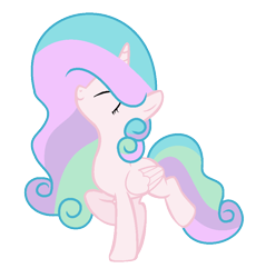 Size: 844x916 | Tagged: safe, artist:starshinesentry07, oc, oc only, alicorn, pony, alicorn oc, base used, eyes closed, female, horn, magical lesbian spawn, mare, offspring, parent:princess amore, parent:princess celestia, simple background, solo, transparent background, wings