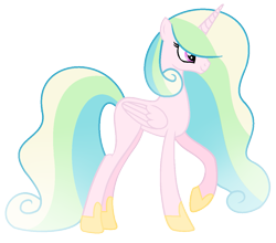 Size: 1153x1013 | Tagged: safe, artist:starshinesentry07, oc, oc only, alicorn, pony, unicorn, alicorn oc, base used, female, horn, magical lesbian spawn, mare, offspring, parent:princess cadance, parent:princess celestia, parents:celestiance, simple background, solo, transparent background, wings