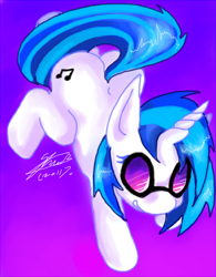 Size: 450x577 | Tagged: safe, artist:f-sonic, artist:soina, dj pon-3, vinyl scratch, pony, unicorn, g4, solo