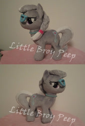Size: 795x1174 | Tagged: safe, artist:little-broy-peep, silver spoon, earth pony, pony, g4, irl, photo, plushie