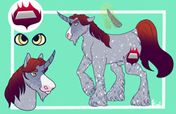 Size: 1280x827 | Tagged: safe, artist:corisodapop, oc, oc only, pony, unicorn, male, solo, stallion, unshorn fetlocks