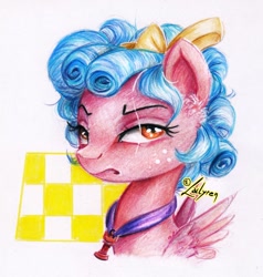 Size: 646x680 | Tagged: safe, artist:lailyren, cozy glow, pegasus, pony, g4, evil, female, filly, solo