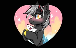 Size: 1680x1050 | Tagged: safe, artist:oofycolorful, oc, oc only, pony, heart, heart eyes, male, solo, stallion, wingding eyes