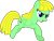 Size: 649x492 | Tagged: safe, artist:pegasski, artist:peppermint0123, oc, oc only, oc:viva reverie, pegasus, pony, g4, base used, eyelashes, female, mare, open mouth, pegasus oc, raised hoof, running, simple background, smiling, solo, transparent background, wings