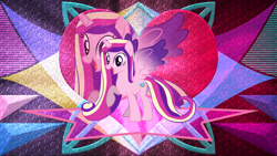 Size: 3840x2160 | Tagged: safe, artist:laszlvfx, edit, princess cadance, pony, g4, high res, solo, teen princess cadance, wallpaper, wallpaper edit