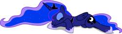 Size: 15450x4400 | Tagged: safe, artist:cencerberon, princess luna, alicorn, pony, do princesses dream of magic sheep, g4, .svg available, eyes closed, female, mare, simple background, sleeping, solo, transparent background, vector