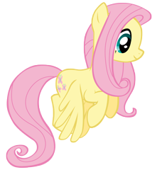 Size: 6586x7000 | Tagged: safe, artist:tardifice, fluttershy, pegasus, pony, g4, absurd resolution, female, flying, mare, simple background, solo, transparent background, vector