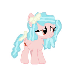 Size: 600x600 | Tagged: safe, artist:shayla100508, cozy glow, pony, g4, 1000 hours in ms paint, alternate hairstyle, female, filly, reformed, solo