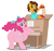 Size: 3058x2882 | Tagged: safe, artist:aleximusprime, cheese sandwich, pinkie pie, earth pony, pony, g4, accordion, balloonbutt, butt, butt shake, fat, female, high res, larger female, male, mare, musical instrument, physique difference, piano, plot, pudgy pie, ship:cheesepie, shipping, simple background, size difference, smaller male, stallion, straight, thin, transparent background