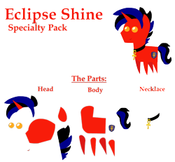 Size: 824x760 | Tagged: safe, artist:tcgamebot, oc, oc only, oc:eclipse shine, pony, unicorn, collar, male, pointy ponies, simple background, solo, stallion, template, transparent background
