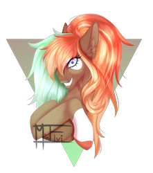 Size: 3474x3937 | Tagged: safe, artist:minelvi, oc, oc only, earth pony, pony, bust, coat markings, ear fluff, earth pony oc, eyelashes, grin, high res, signature, simple background, smiling, socks (coat markings), solo, transparent background