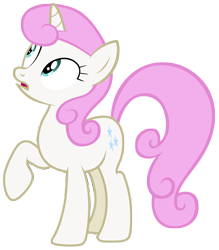 Size: 7000x8000 | Tagged: safe, artist:tardifice, twinkleshine, pony, unicorn, g4, triple threat, absurd resolution, female, looking up, mare, open mouth, raised hoof, simple background, solo, surprised, transparent background, vector