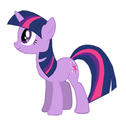 Size: 1280x1218 | Tagged: safe, artist:benpictures1, twilight sparkle, pony, unicorn, dragon quest, g4, cute, female, inkscape, simple background, solo, transparent background, twiabetes, unicorn twilight, vector