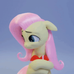 Size: 720x720 | Tagged: safe, artist:skytails, fluttershy, pegasus, pony, g4, 3d, animated, blender, box of chocolates, cute, female, floppy ears, grin, hnnng, holiday, i watch it for the ears, looking at you, mare, model:djthed, no sound, shyabetes, smiling, solo, sweet dreams fuel, valentine, valentine's day, weapons-grade cute, webm