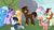 Size: 900x506 | Tagged: safe, artist:arcgaming91, applejack, autumn blaze, coloratura, kerfuffle, somnambula, starlight glimmer, trixie, oc, g4, female, male, oc gets all the mares, polyamory, straight