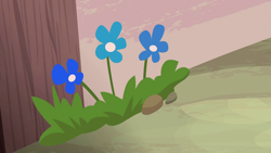 Size: 1280x720 | Tagged: safe, screencap, g4, hard to say anything, background, flower, no pony, scenic ponyville, starlight's village