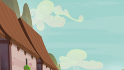 Size: 1280x720 | Tagged: safe, screencap, g4, hard to say anything, background, no pony, scenic ponyville, starlight's village