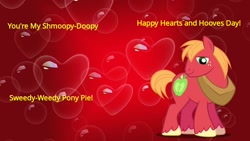 Size: 1210x681 | Tagged: safe, artist:mlpfan3991, big macintosh, earth pony, pony, g4, hearts and hooves day, holiday, male, valentine's day, valentine's day card