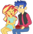 Size: 1518x1572 | Tagged: safe, artist:gmaplay, flash sentry, sunset shimmer, equestria girls, g4, female, happy valentines day, male, ship:flashimmer, shipping, simple background, straight, transparent background
