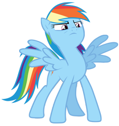 Size: 7000x7400 | Tagged: safe, artist:tardifice, rainbow dash, pegasus, pony, daring done?, g4, absurd resolution, simple background, solo, transparent background, vector