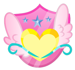 Size: 771x723 | Tagged: safe, artist:guruyunus17, oc, oc only, oc:annisa trihapsari, crystal heart, crystal star, cutie mark, cutie mark only, heart, no pony, rainbow power, simple background, solo, transparent background