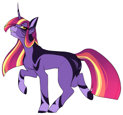 Size: 1963x1834 | Tagged: safe, artist:erroremma, oc, oc only, oc:sunsetgarden, pony, unicorn, solo