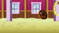 Size: 1280x720 | Tagged: safe, screencap, g4, hearts and hooves day (episode), applejack's barn, background, liminal space, no pony, scenic ponyville, sweet apple acres