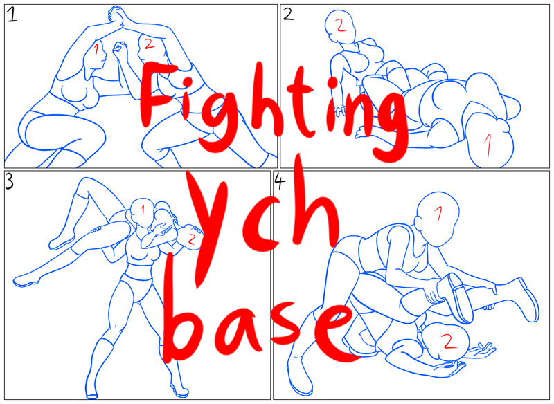 Drawing Battle Poses 2-1