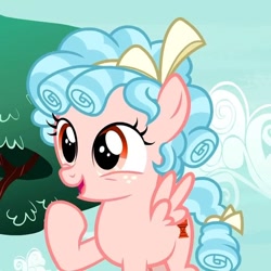 Size: 720x720 | Tagged: safe, screencap, cozy glow, pegasus, pony, g4, marks for effort, cozybetes, cute, female, filly, solo