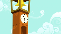 Size: 1280x720 | Tagged: safe, screencap, g4, hearts and hooves day (episode), season 2, background, bell, clock tower, no pony, ponyville, scenic ponyville