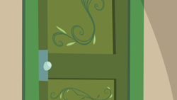 Size: 1280x720 | Tagged: safe, screencap, g4, the perfect pear, background, door, liminal space, no pony, scenic ponyville
