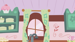 Size: 1280x720 | Tagged: safe, screencap, g4, season 7, the perfect pear, background, kitchen, liminal space, no pony, scenic ponyville, sugarcube corner