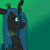 Size: 1280x1280 | Tagged: safe, artist:gxlds-doodles, queen chrysalis, changeling, changeling queen, g4, female