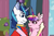 Size: 1280x853 | Tagged: safe, artist:gxlds-doodles, princess cadance, shining armor, a canterlot wedding, g4, female, male, messy mane, scene interpretation, ship:shiningcadance, shipping, straight