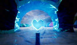 Size: 2679x1578 | Tagged: safe, artist:slabs37, g4, the crystal empire, 3d, crystal heart, distortion, unreal engine