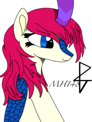 Size: 900x1200 | Tagged: safe, artist:mh148, oc, oc only, kirin, kirin oc, simple background, solo, transparent background