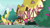 Size: 1280x720 | Tagged: safe, screencap, g4, the break up breakdown, background, decoration, no pony, ponyville, scenic ponyville