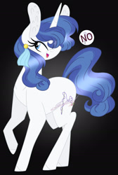 Size: 1280x1904 | Tagged: safe, artist:auroranovasentry, oc, oc only, oc:sky gem, pony, unicorn, female, mare, offspring, parent:fancypants, parent:rarity, parents:raripants, solo