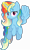 Size: 5000x8242 | Tagged: safe, artist:php178, derpibooru exclusive, rainbow dash, alicorn, pony, g4, alicornified, alternate universe, aura, concerned, cute, ethereal mane, flowing mane, flying, looking at you, princess rainbow dash, race swap, rainbowcorn, sad, sadorable